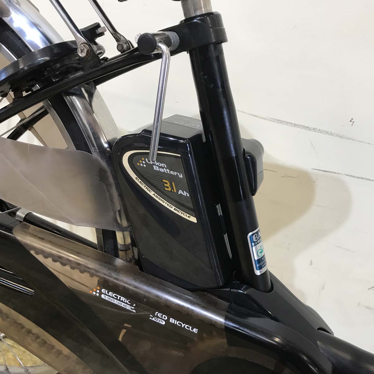 中古電動自転車 パナソニック ビビ DX ブラック 26インチ KA048