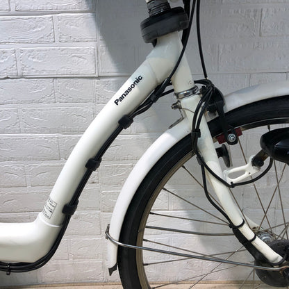 パナソニック ギュット DX ホワイト 前22×後26インチ YB035【中古車】