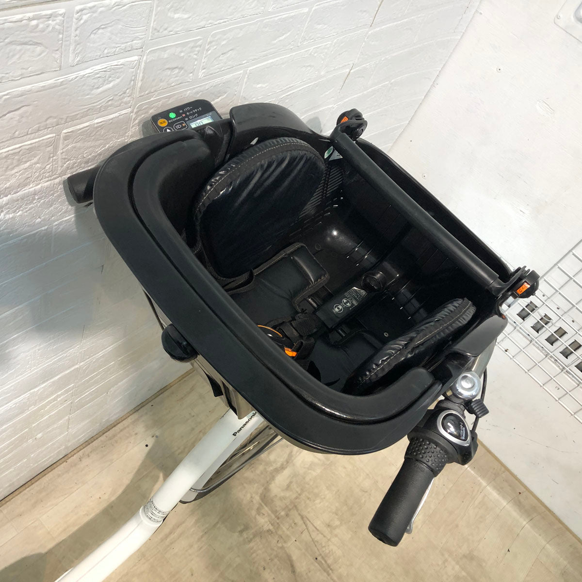 中古電動自転車 パナソニック ギュット DX ホワイト 前22×後26インチ YB035