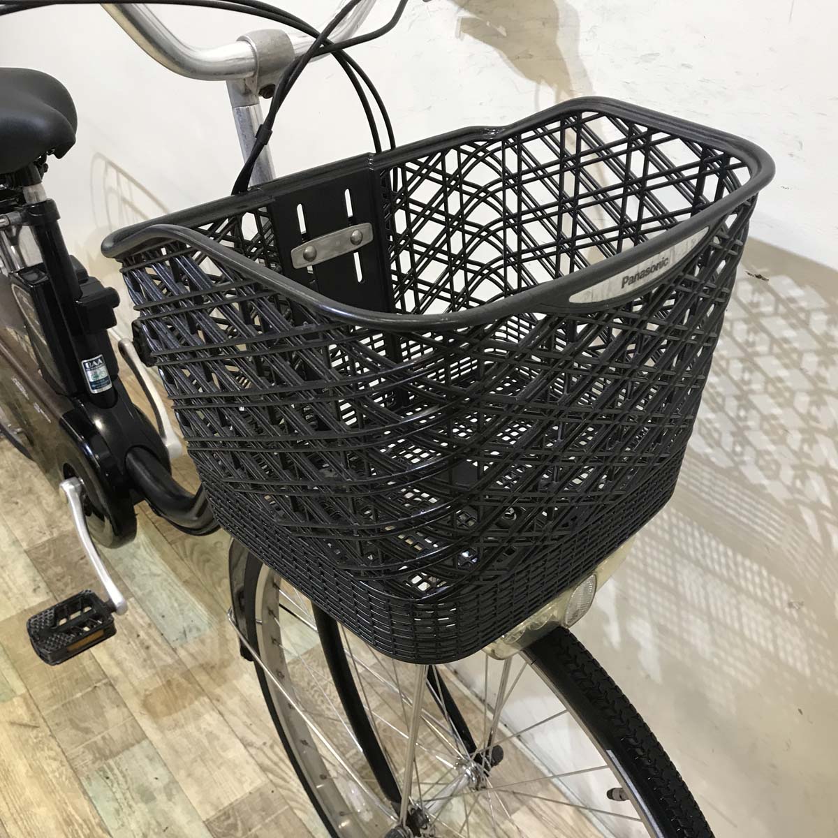 中古電動自転車 パナソニック ビビ DX ブラック 26インチ KA048