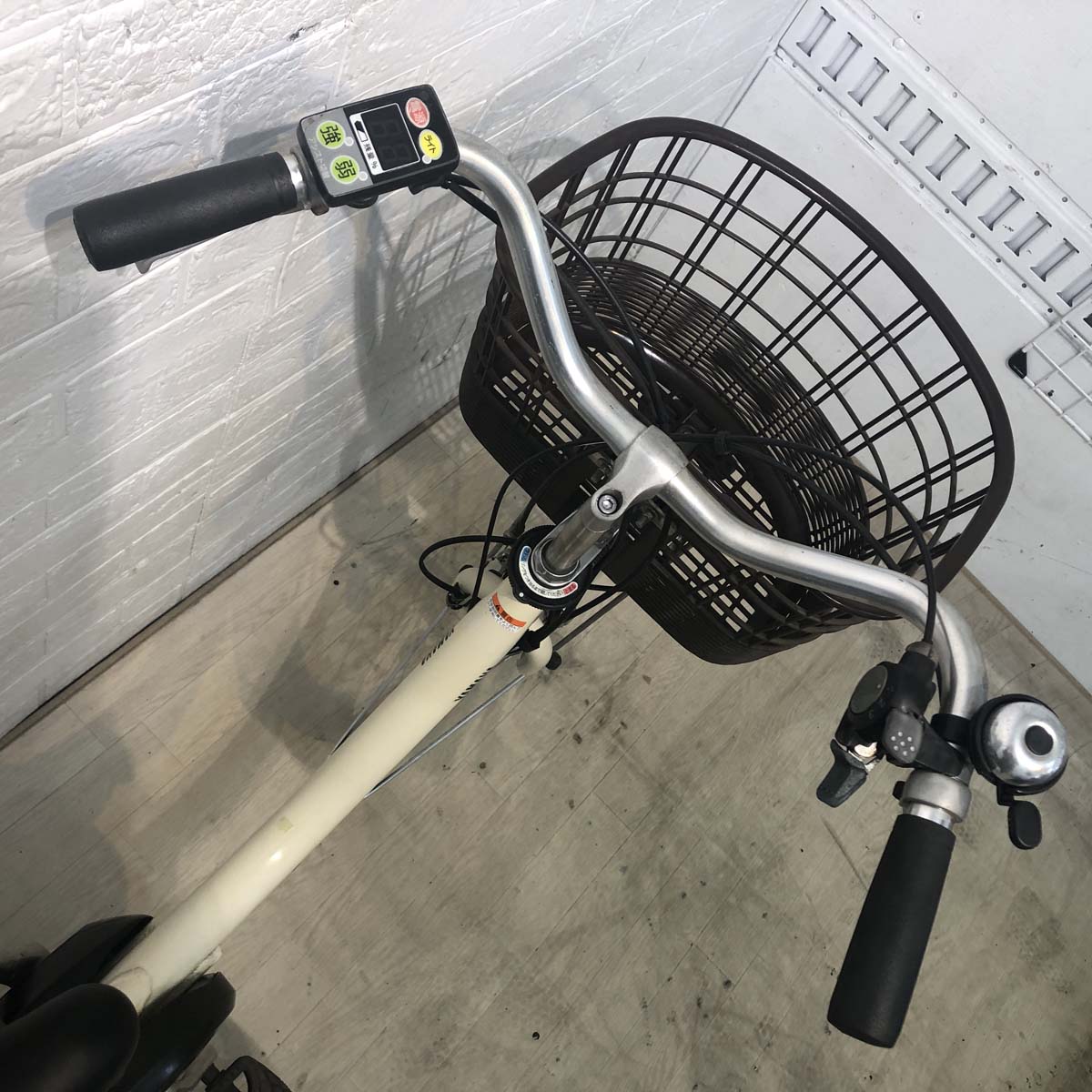 中古電動自転車 ヤマハ PAS シオンU ベージュ 20インチ YG078