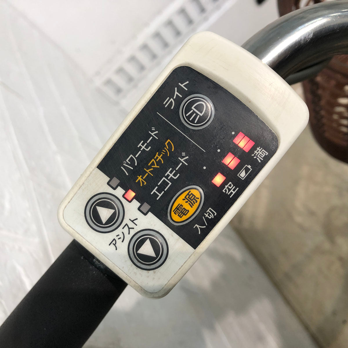 中古電動自転車 パナソニック ビビ NX ブラウン 26インチ YB036