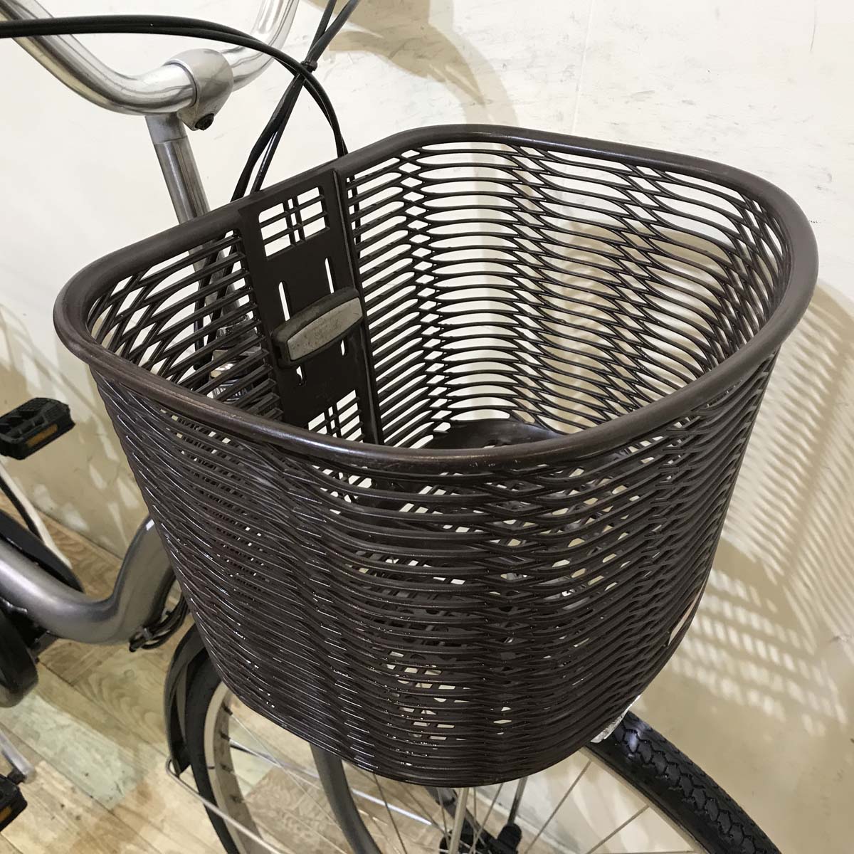 中古電動自転車 ヤマハ PAS ナチュラ L シルバー 26インチ KA049