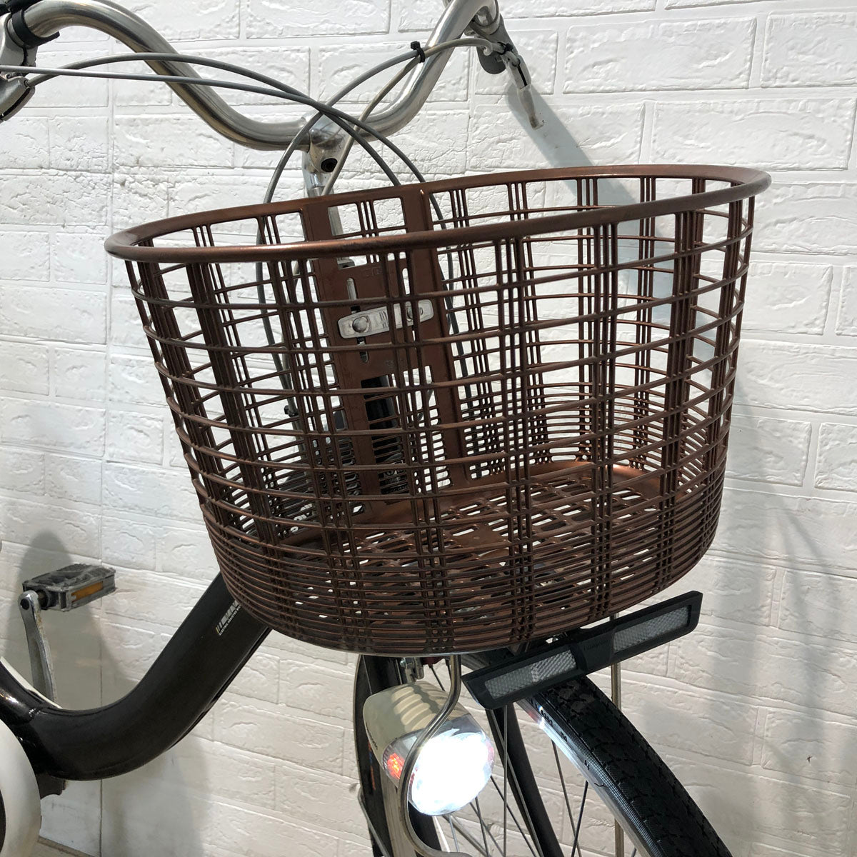 中古電動自転車 パナソニック ビビ NX ブラウン 26インチ YB036