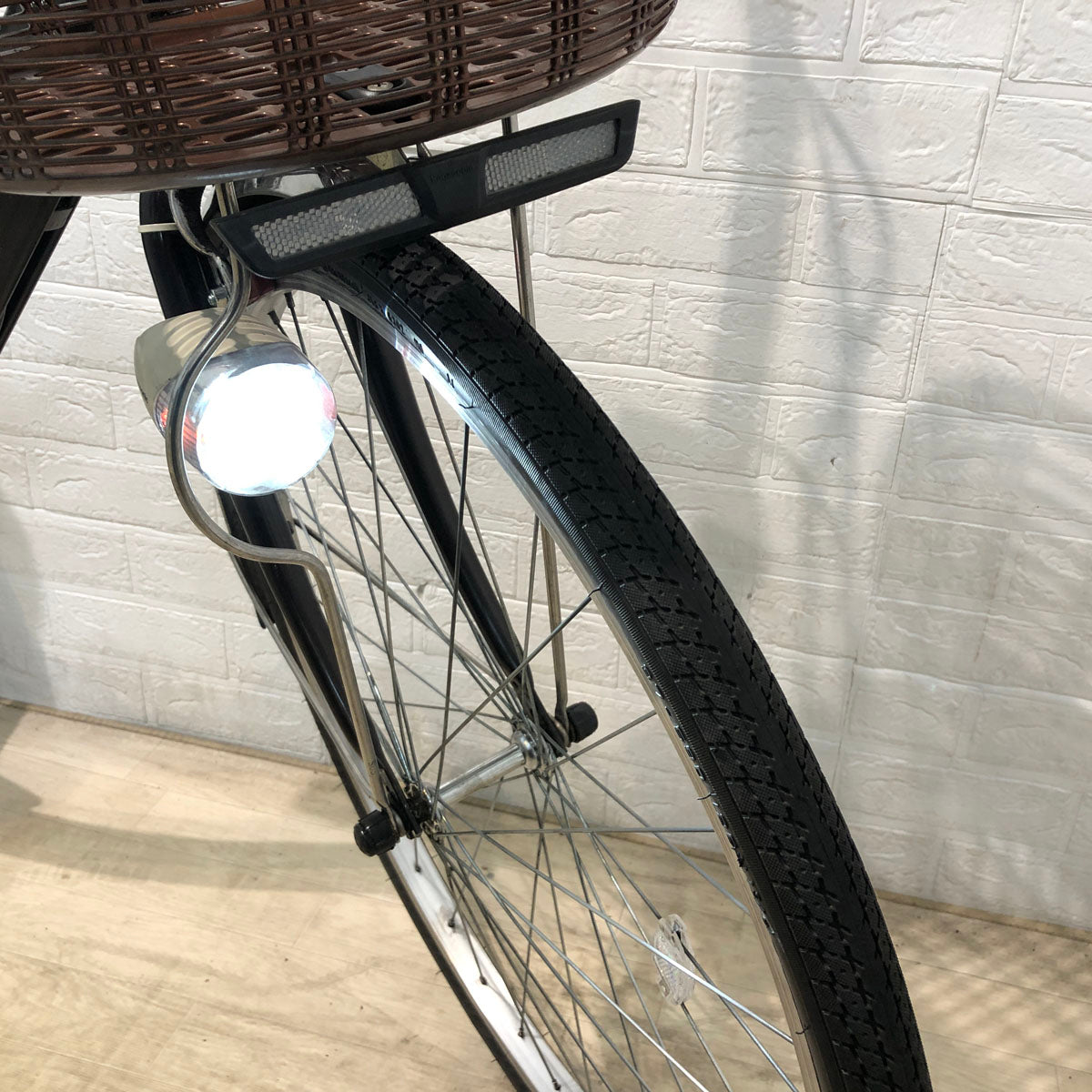 中古電動自転車 パナソニック ビビ NX ブラウン 26インチ YB036