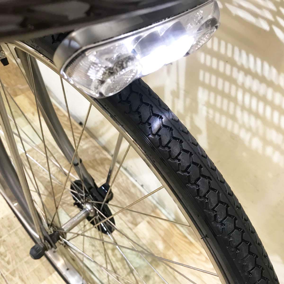ヤマハ PAS ナチュラ L シルバー 26インチ KA049 【中古車】