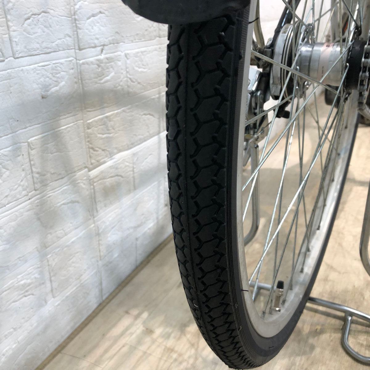 中古電動自転車 パナソニック ビビ NX ブラウン 26インチ YB036