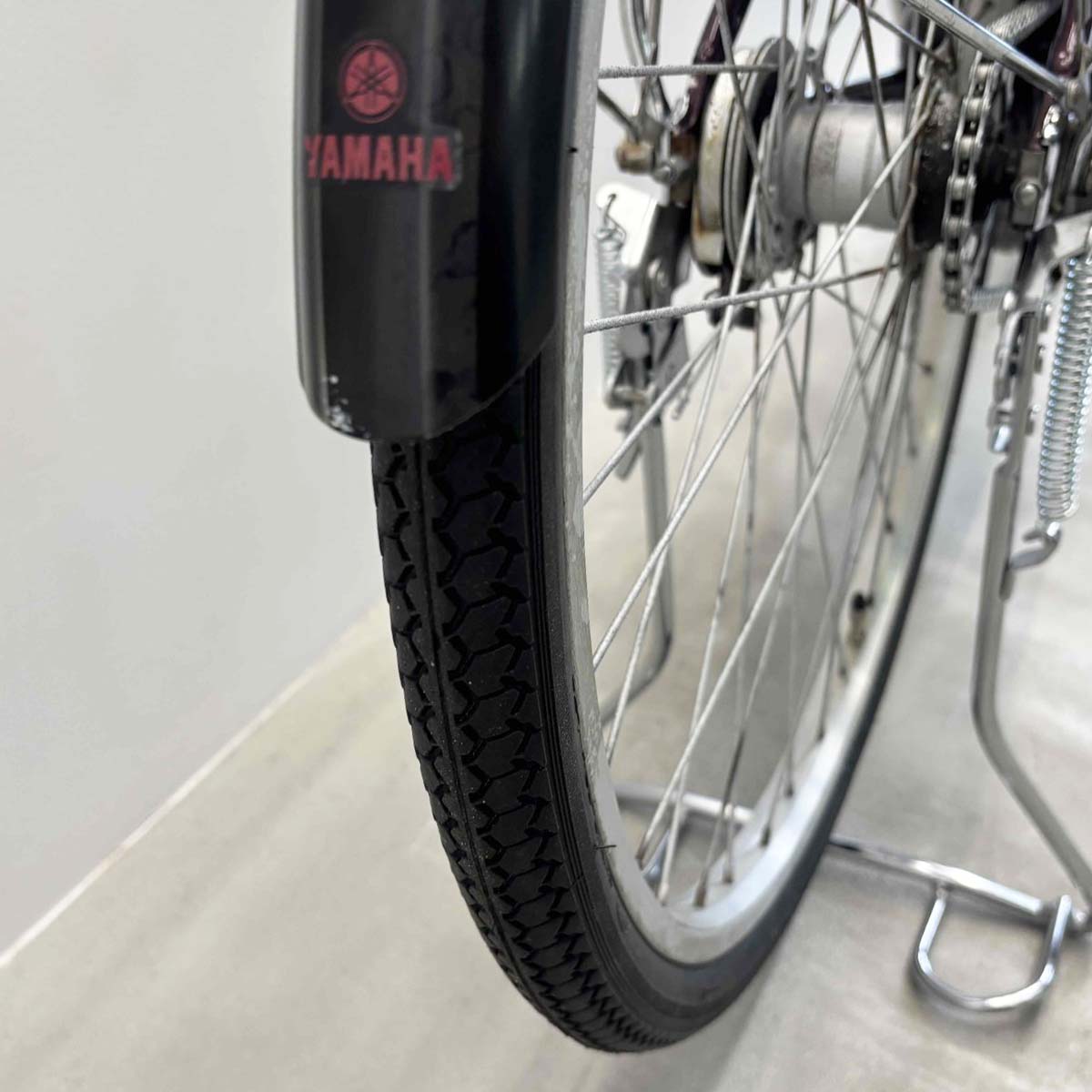 中古電動自転車 ヤマハ PAS ナチュラS パープル 26インチ YJ100
