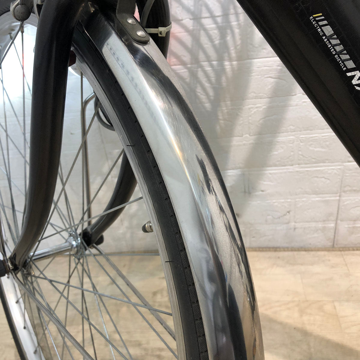 中古電動自転車 パナソニック ビビ NX ブラウン 26インチ YB036