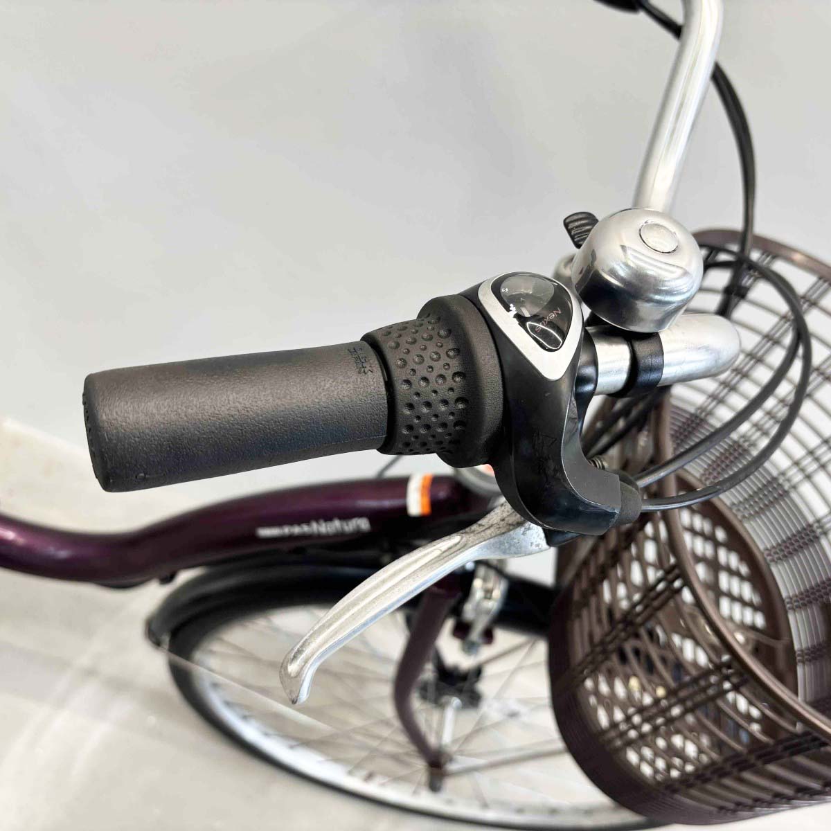 中古電動自転車 ヤマハ PAS ナチュラS パープル 26インチ YJ100