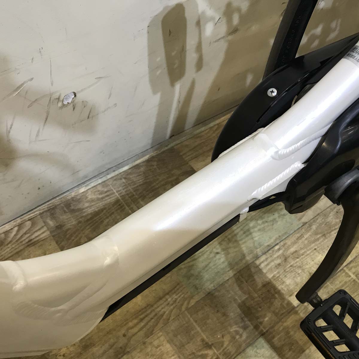 中古電動自転車 パナソニック ギュット アニーズ ホワイト 20インチ KF074