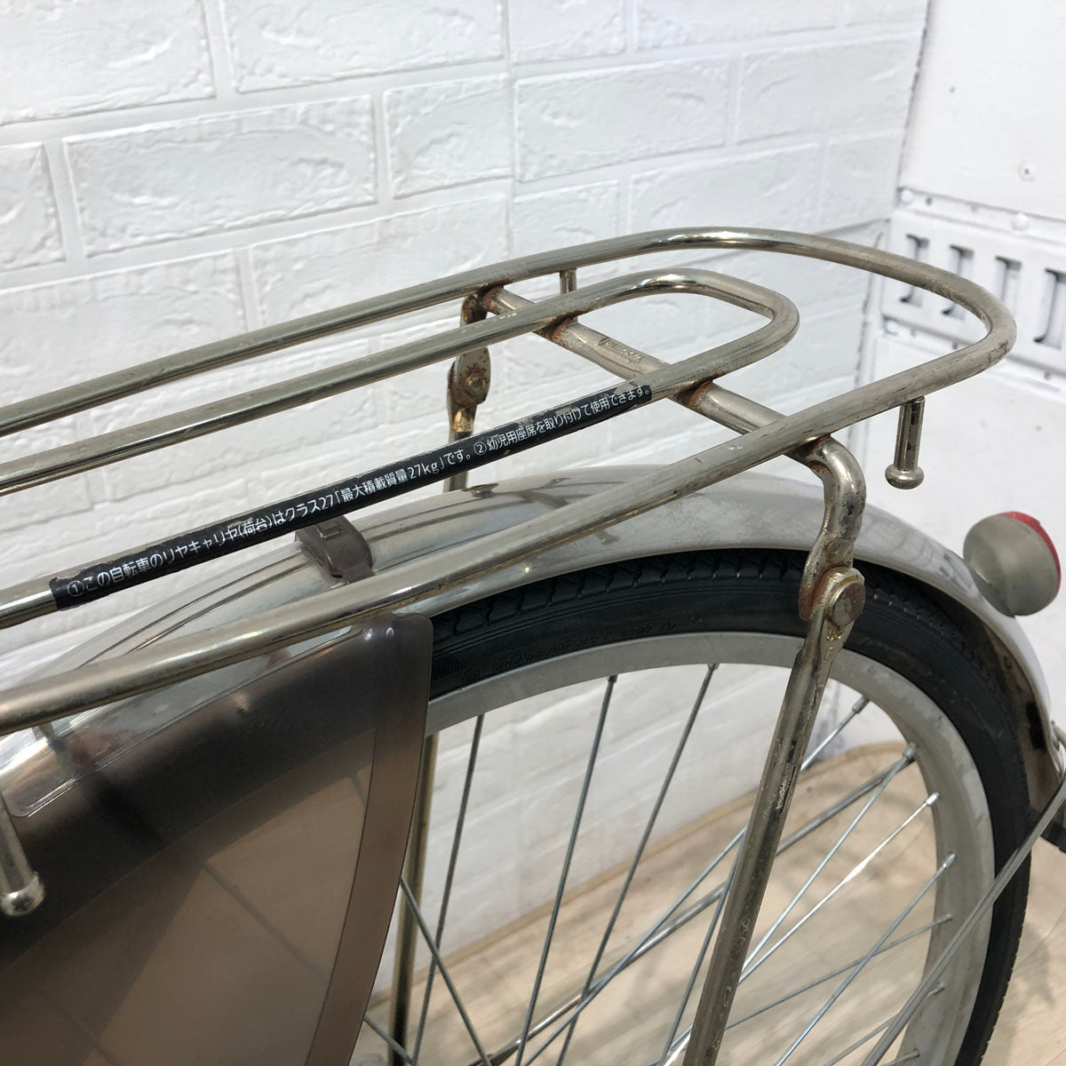 中古電動自転車 パナソニック ビビ NX ブラウン 26インチ YB036