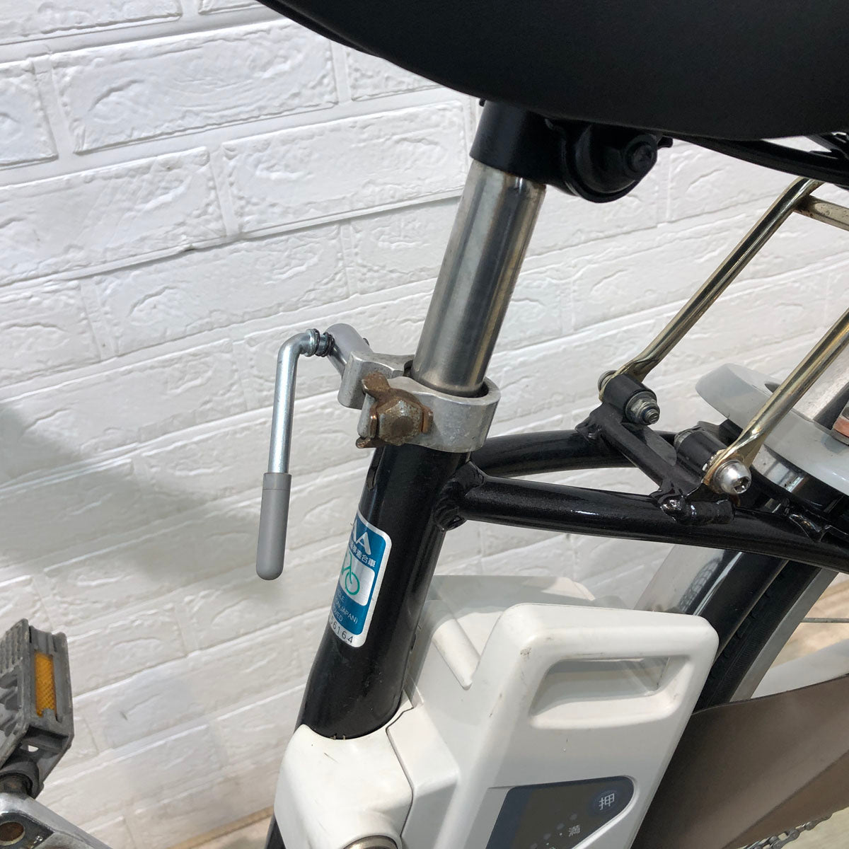 中古電動自転車 パナソニック ビビ NX ブラウン 26インチ YB036