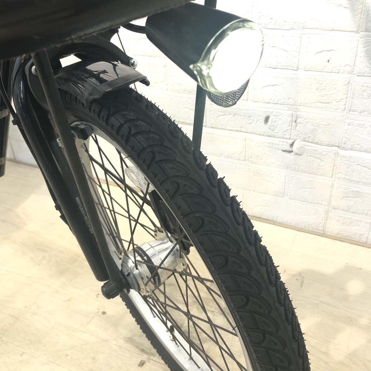 中古電動自転車 パナソニック ギュットアニーズ グレー 20インチ YG079