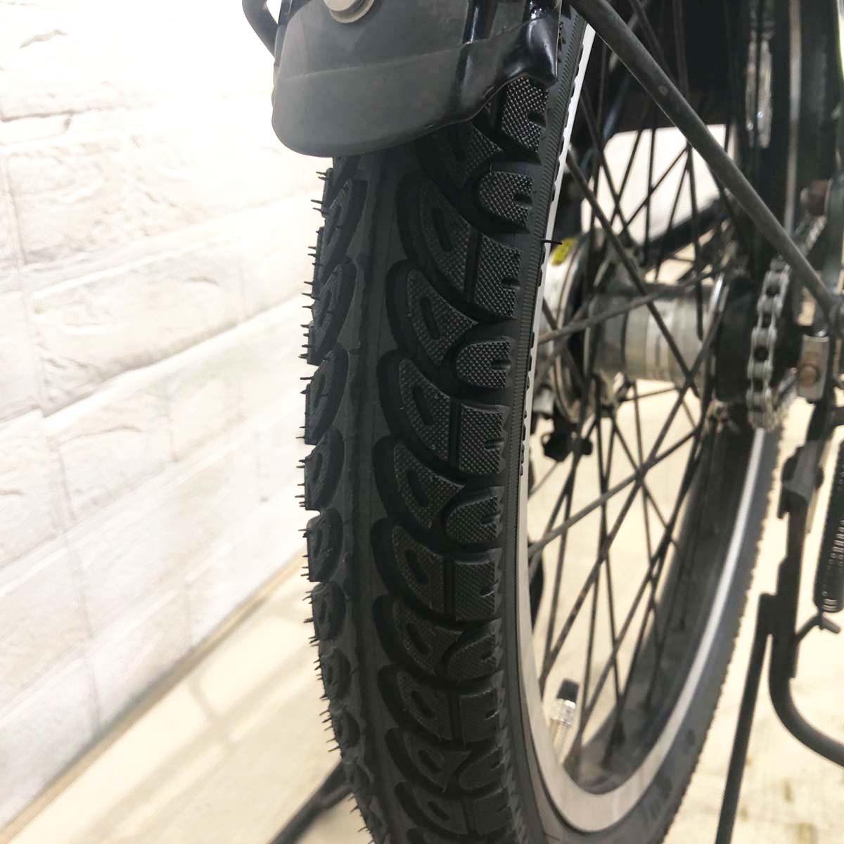 中古電動自転車 パナソニック ギュットアニーズ グレー 20インチ YG079