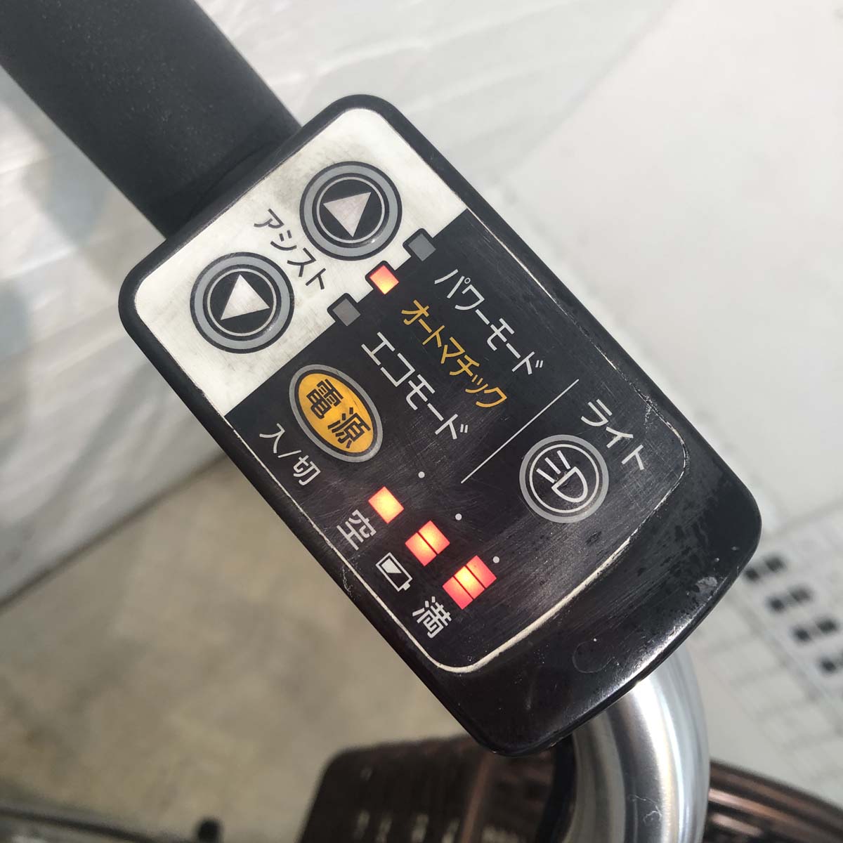 中古電動自転車 パナソニック ビビDX ブラウン 26インチ YG080