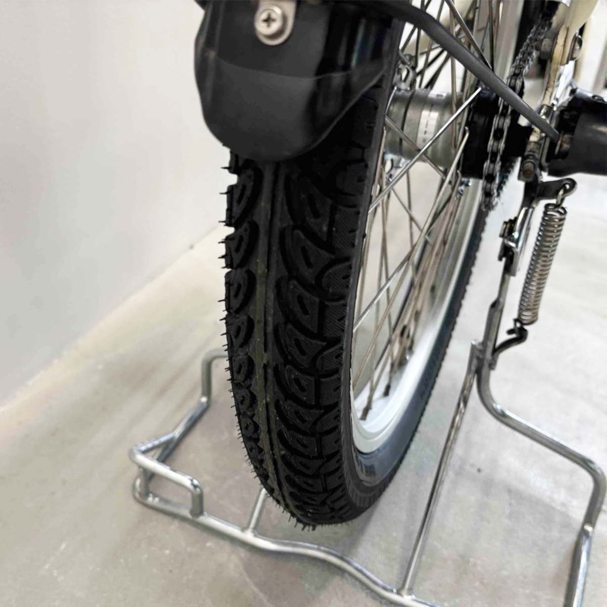 中古電動自転車 パナソニック ギュットミニDX ホワイト 20インチ YJ101
