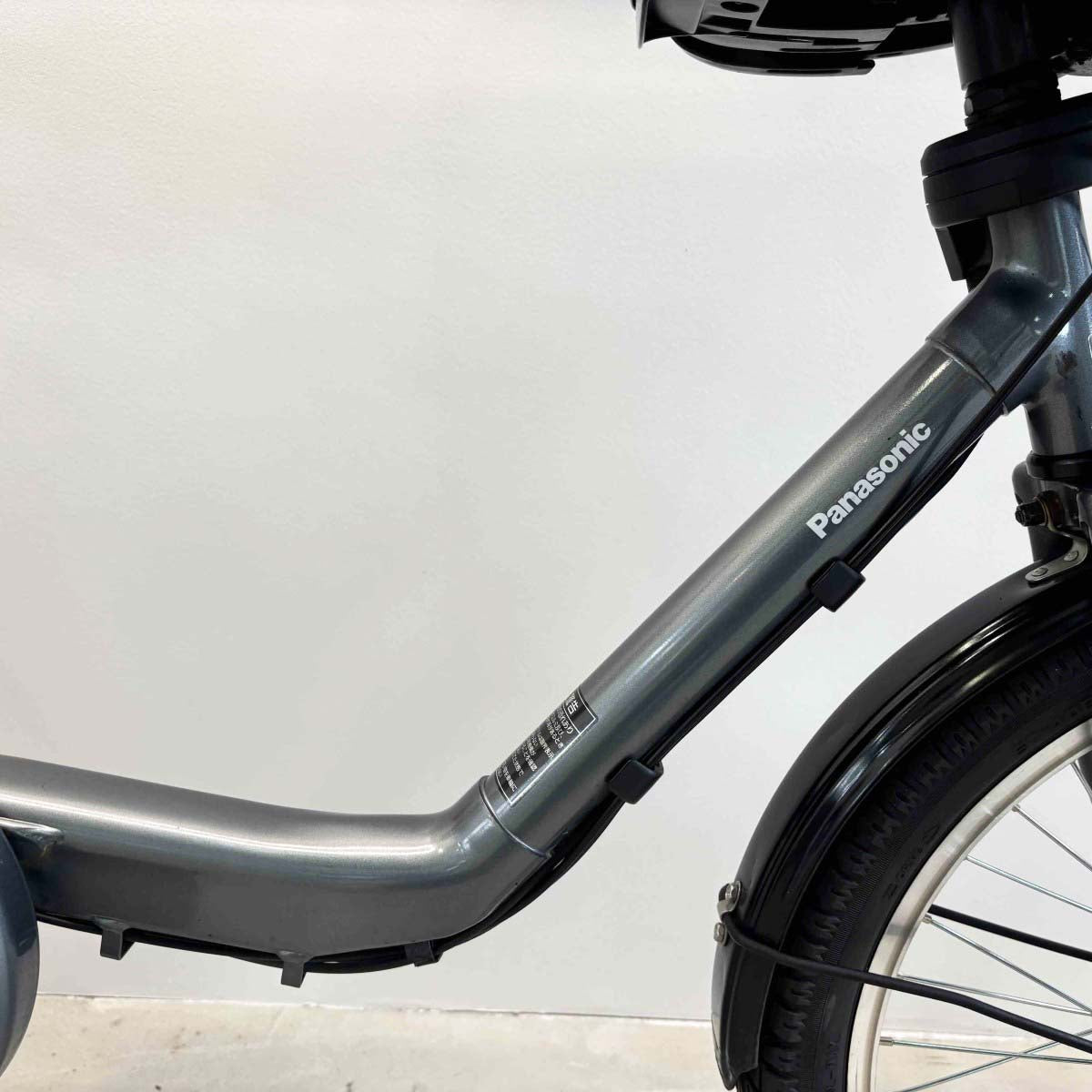 中古電動自転車 パナソニック ギュットミニDX グレー 20インチ YJ102