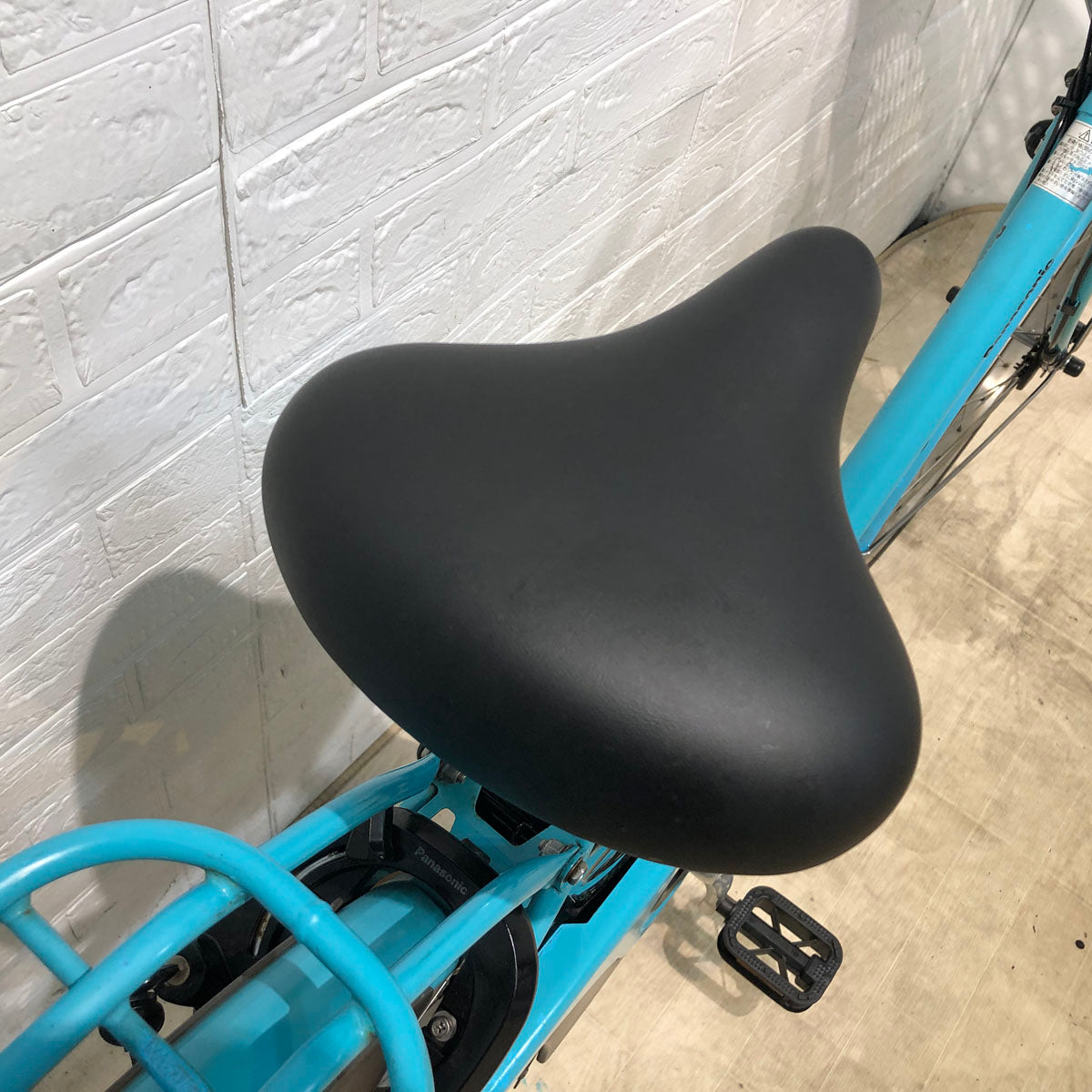 中古電動自転車 パナソニック ビビ スタイル DX ブルー 26インチ YB038