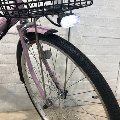 ブリヂストン アシスタ プリマ ピンク 26インチ YP060 【中古車】