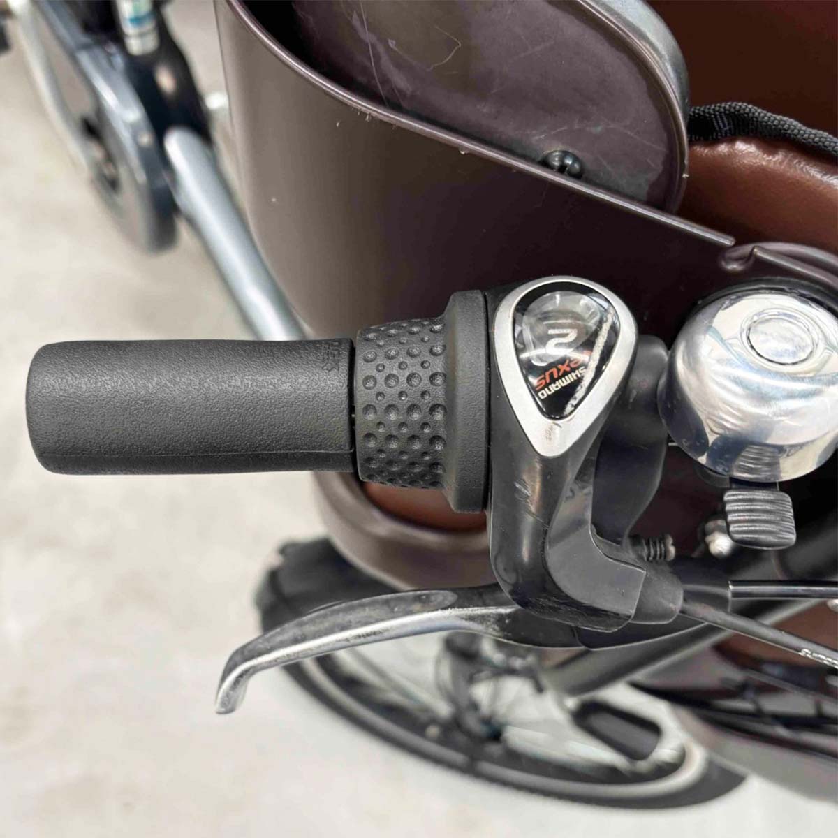 中古電動自転車 パナソニック ギュットミニDX グレー 20インチ YJ102