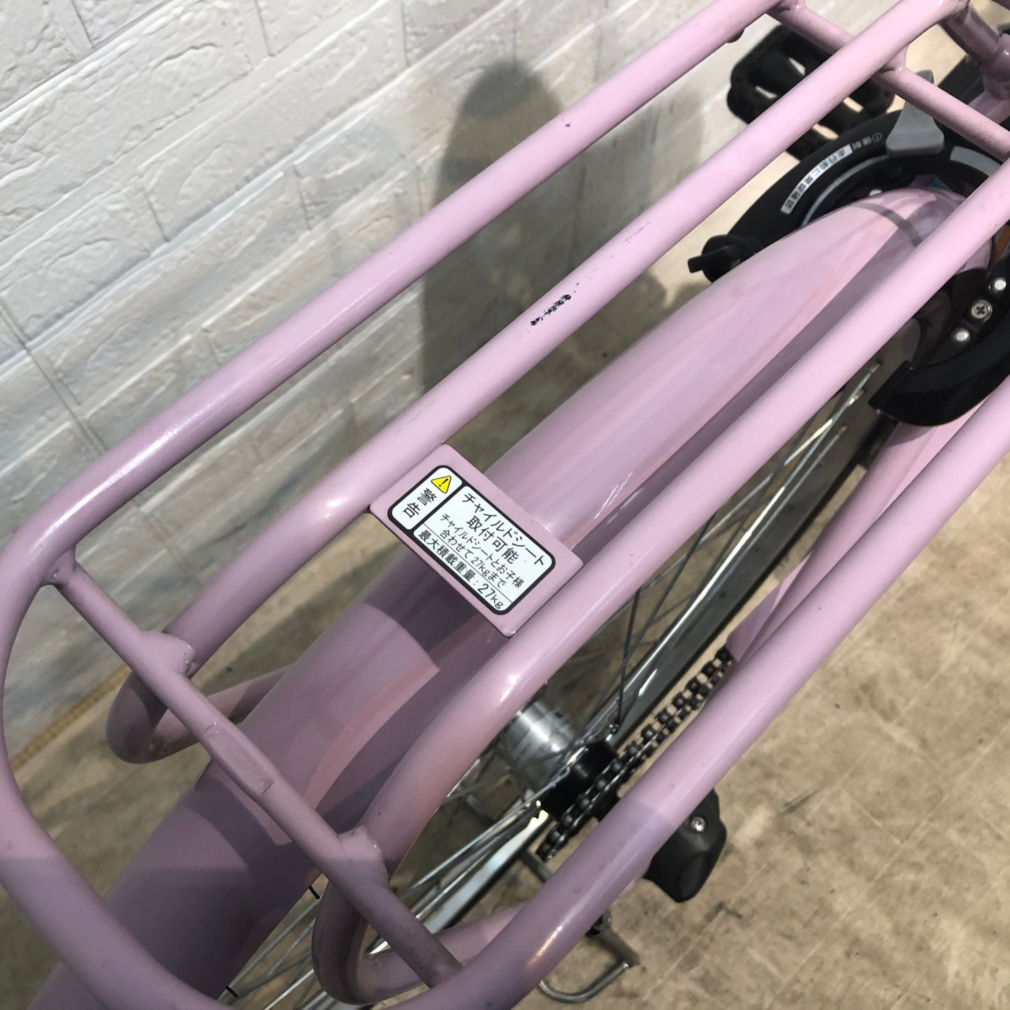 ブリヂストン アシスタ プリマ ピンク 26インチ YP060 【中古車】