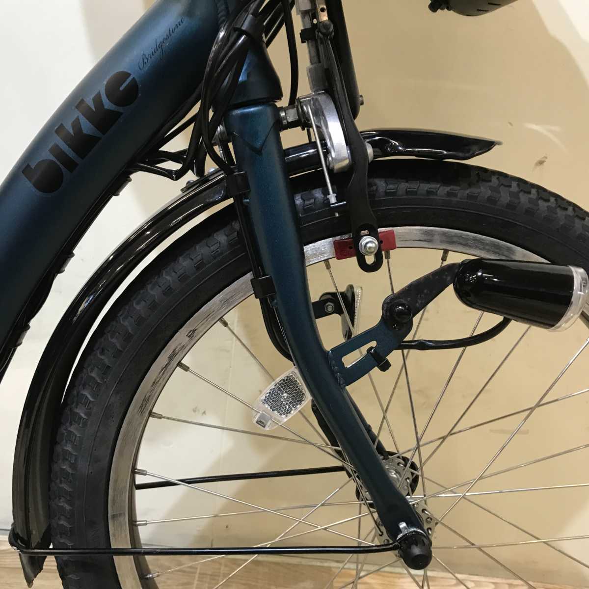ブリヂストン bikke POLAR e ビッケ ポーラー イー ブルー 20インチ KSR093【中古車】