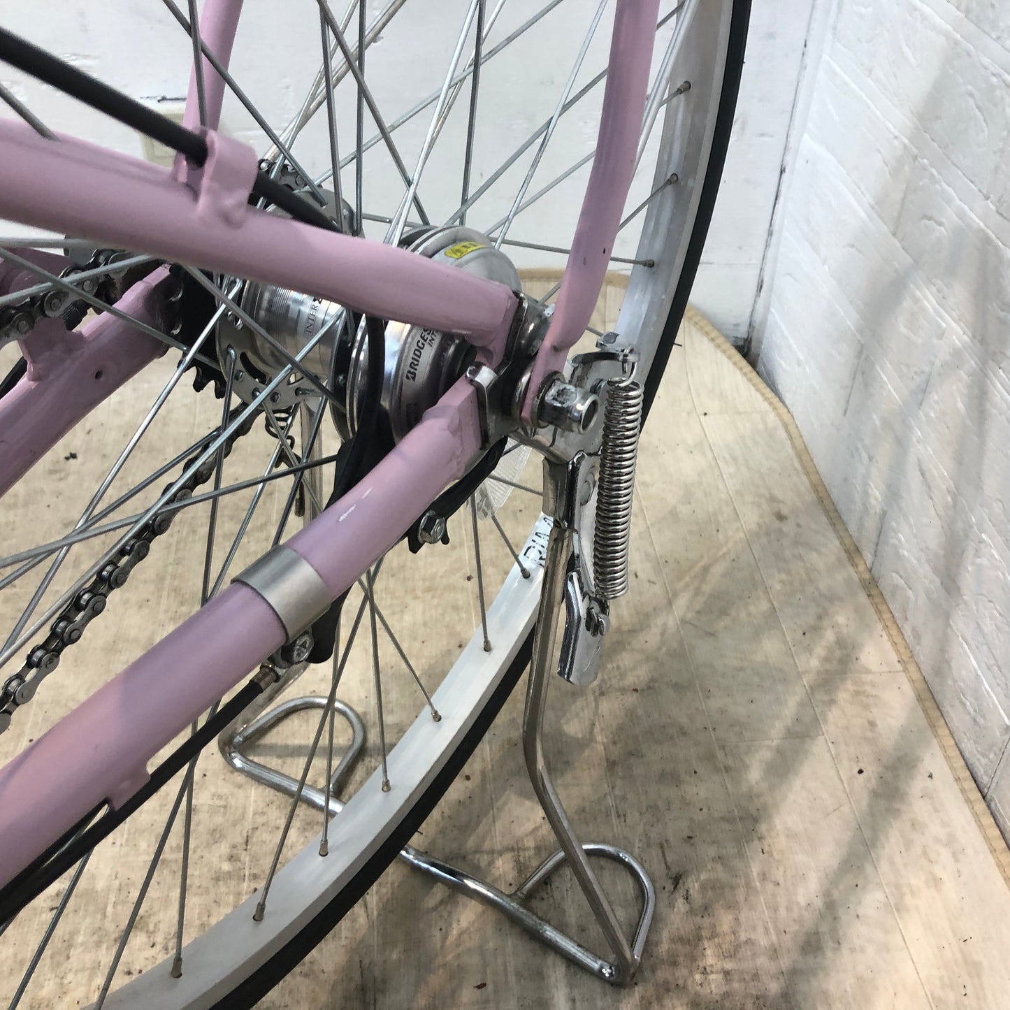 ブリヂストン アシスタ プリマ ピンク 26インチ YP060 【中古車】