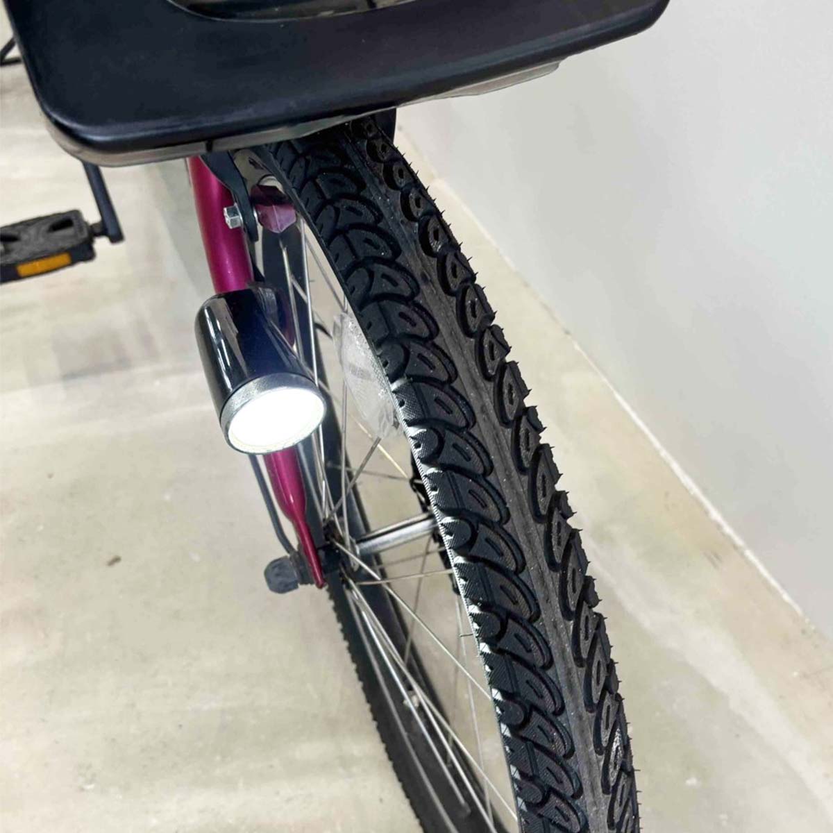 中古電動自転車 ヤマハ PAS キッスミニ ピンク 20インチ YJ105