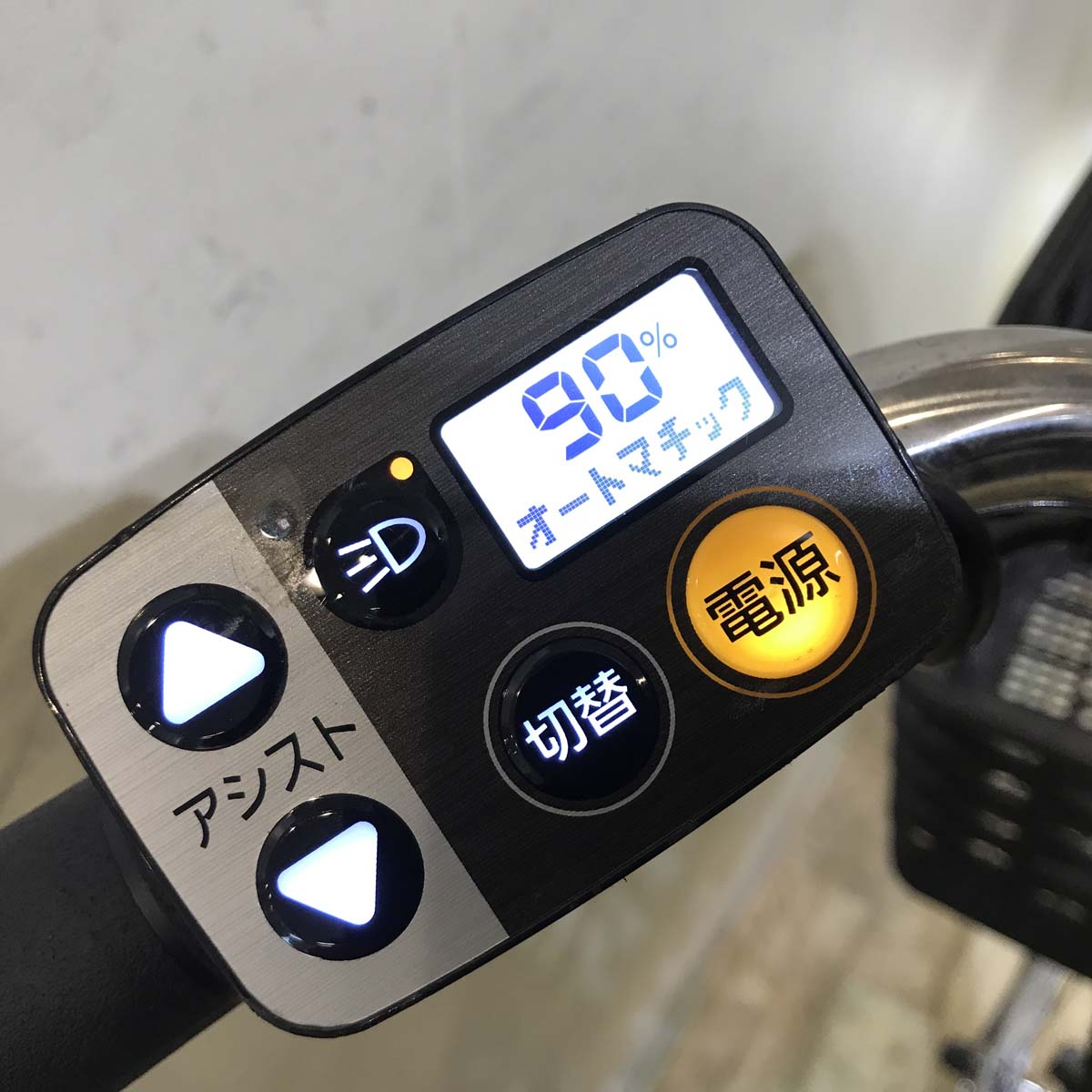 中古電動自転車 パナソニック ビビ SX シルバー 26インチ KF077