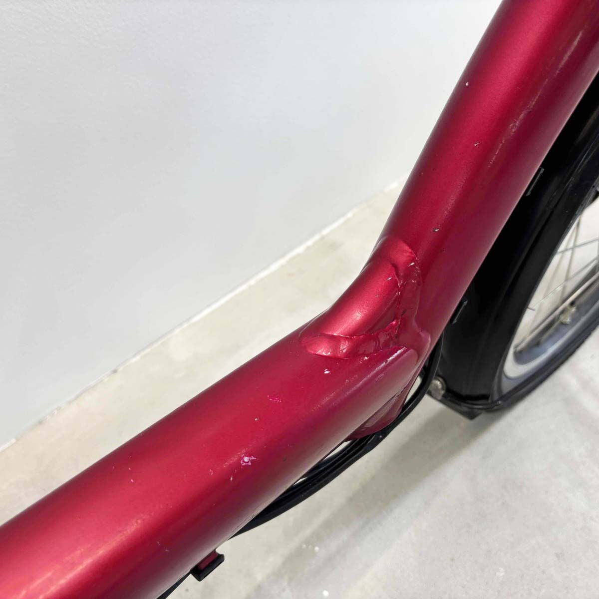 中古電動自転車 ヤマハ PAS キッスミニ ピンク 20インチ YJ105