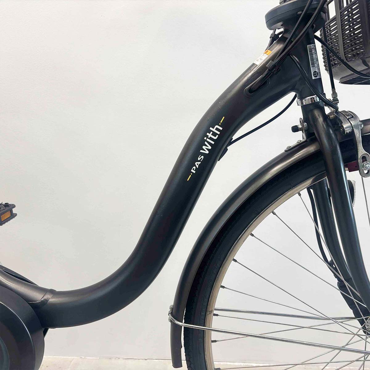中古電動自転車 ヤマハ PAS ウィズDX ブラック 26インチ YJ103
