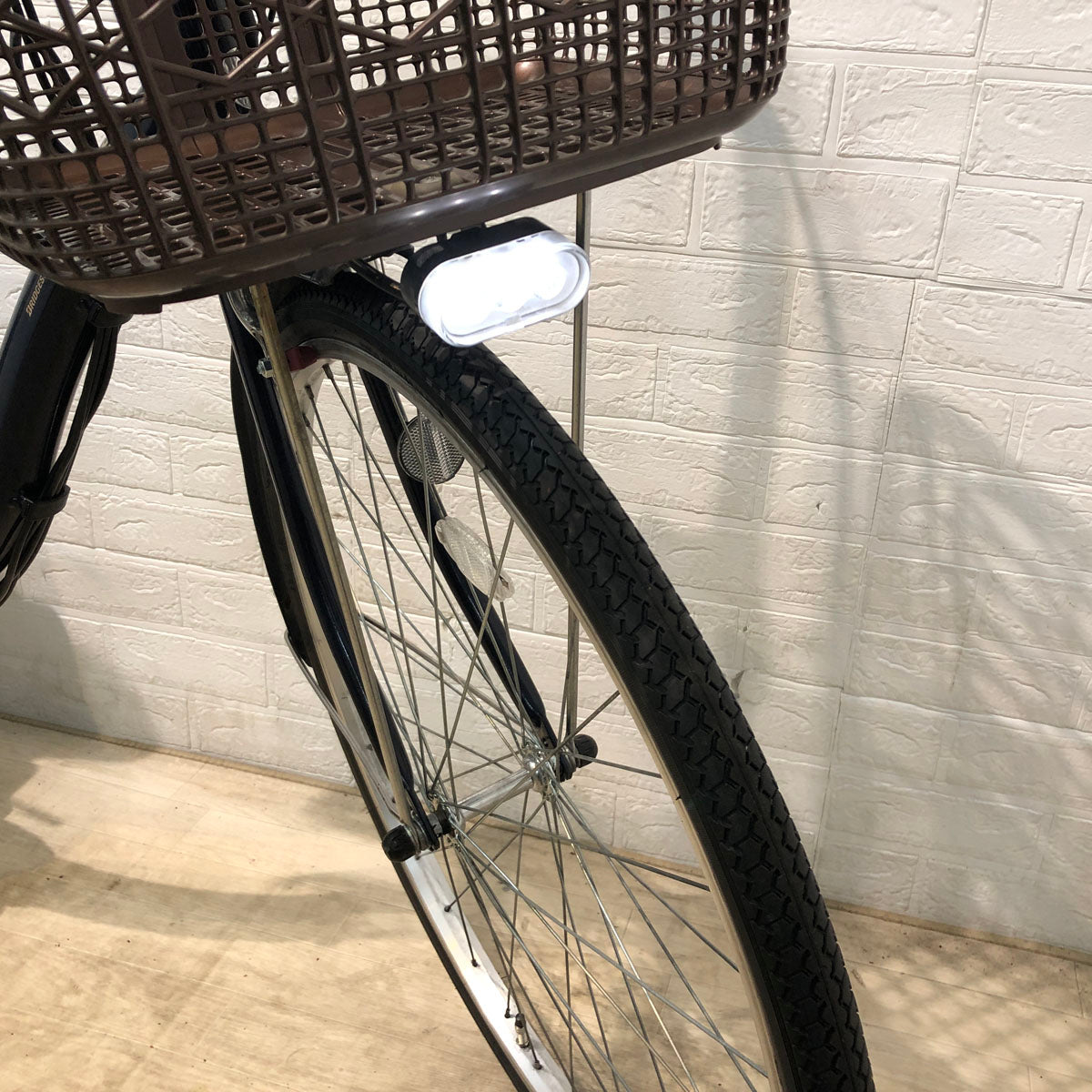 中古電動自転車 ブリヂストン アシスタ ベーシック ネイビー 26インチ YB040