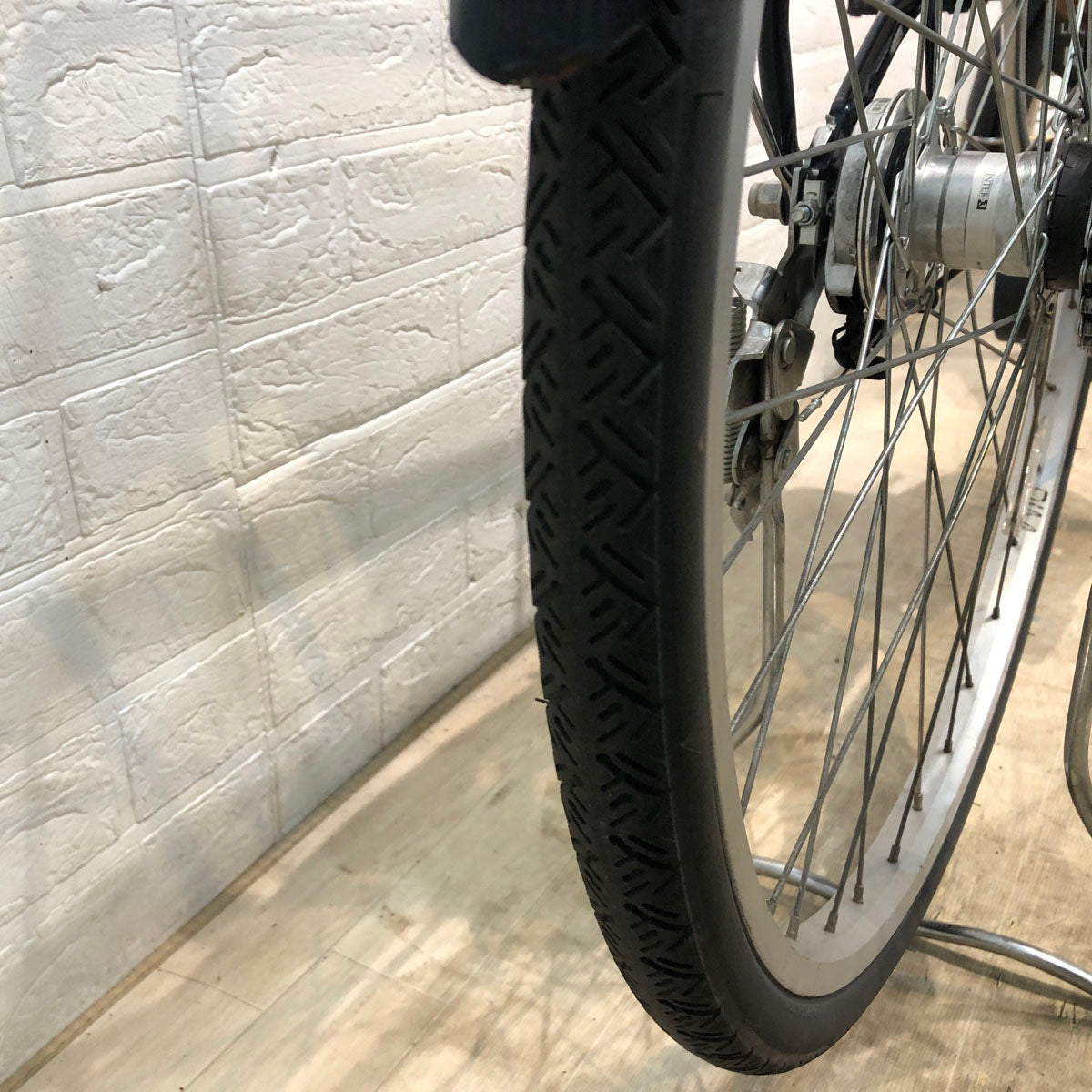 中古電動自転車 ブリヂストン アシスタ ベーシック ネイビー 26インチ YB040