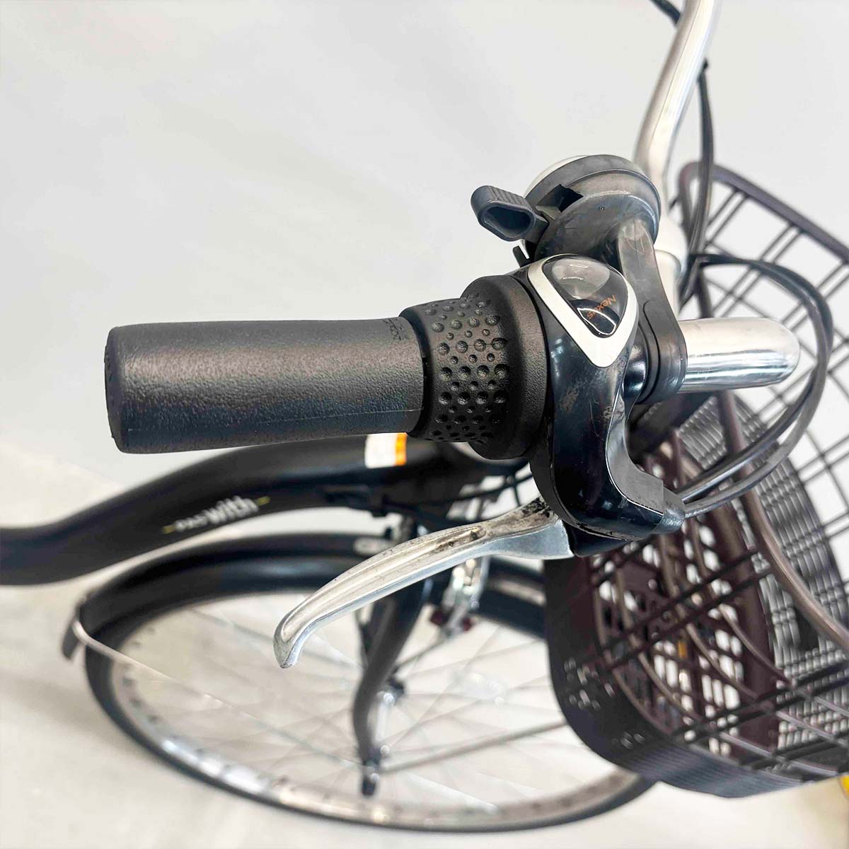 中古電動自転車 ヤマハ PAS ウィズDX ブラック 26インチ YJ103