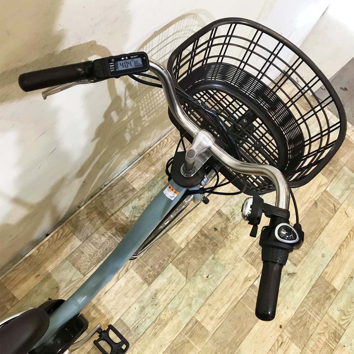 中古電動自転車  ヤマハ PAS With パス ウィズ ブルー 24インチ KA053