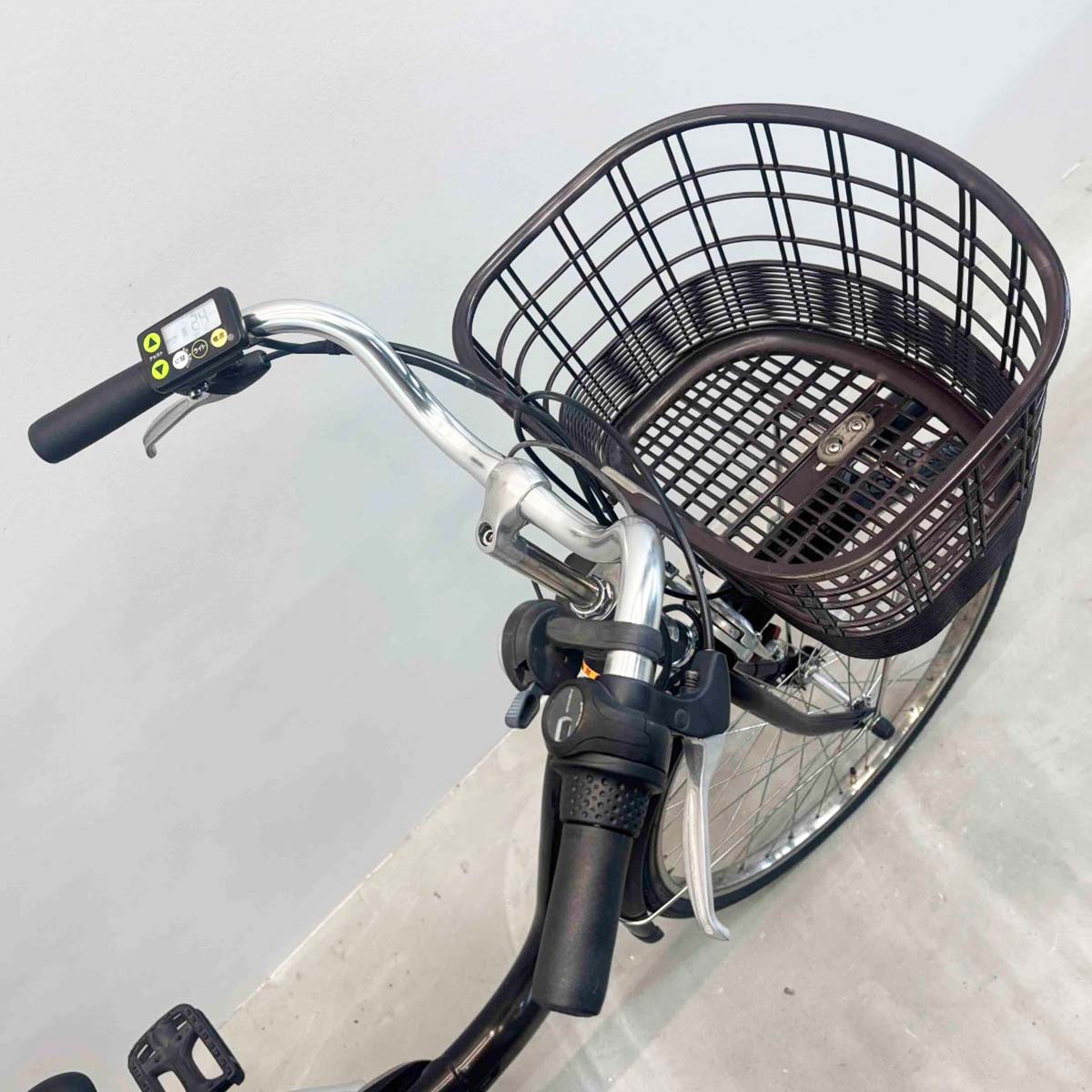 中古電動自転車 ヤマハ PAS ウィズ ブラウン 24インチ YJ104