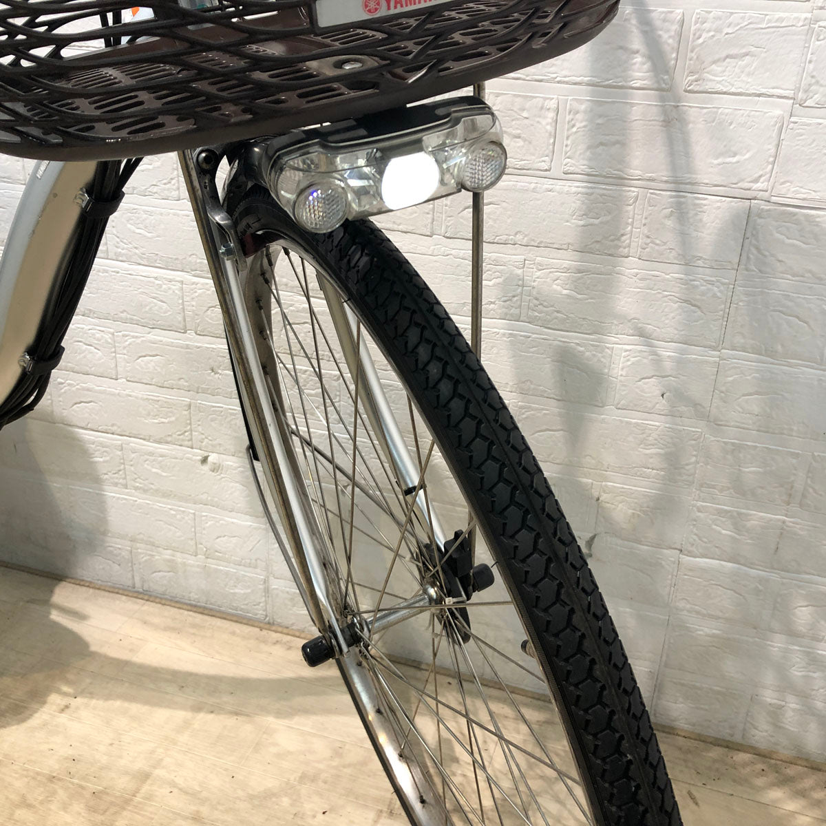 中古電動自転車 ヤマハ PAS ナチュラ L シルバー 26インチ YB041 – e