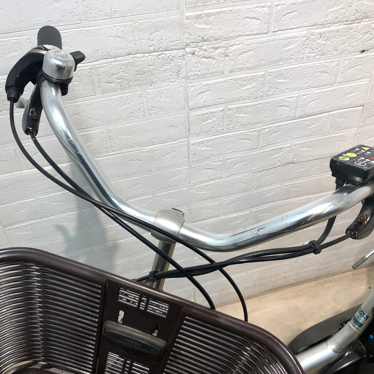 中古電動自転車 ヤマハ PAS ナチュラ L シルバー 26インチ YB041 – e