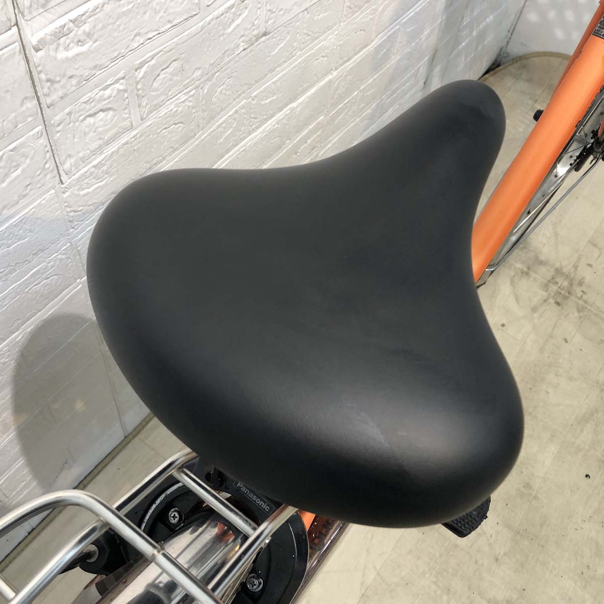 中古電動自転車 パナソニック ビビDX オレンジ 26インチ YG084