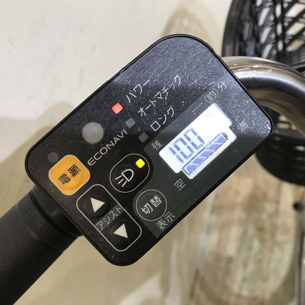 中古電動自転車  パナソニック ビビ DX シルバー 26インチ KA055