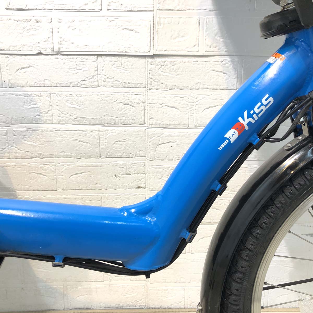 中古電動自転車 ヤマハ PAS キッスミニ ブルー 20インチ YG086