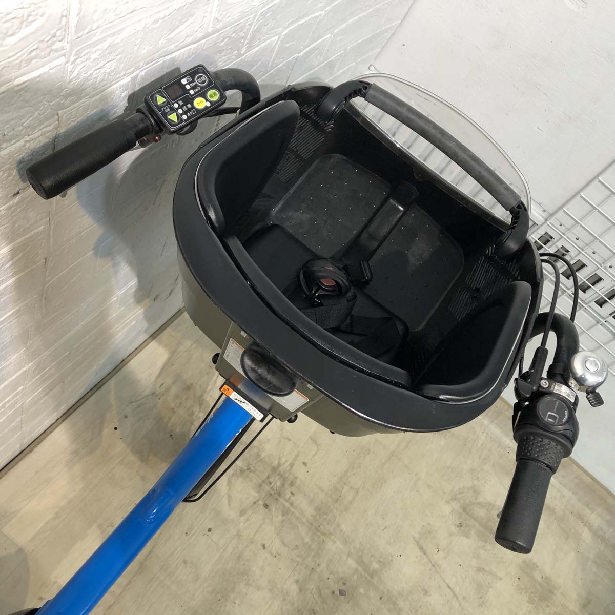 中古電動自転車 ヤマハ PAS キッスミニ ブルー 20インチ YG086