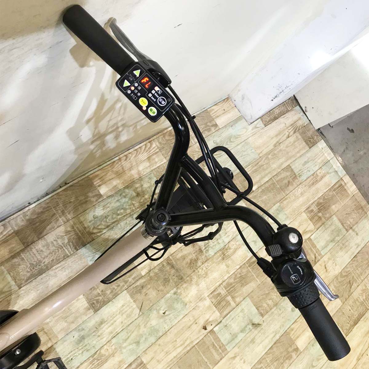 中古電動自転車 ブリヂストン アシスタ ユニ ベージュ 20インチ KA056