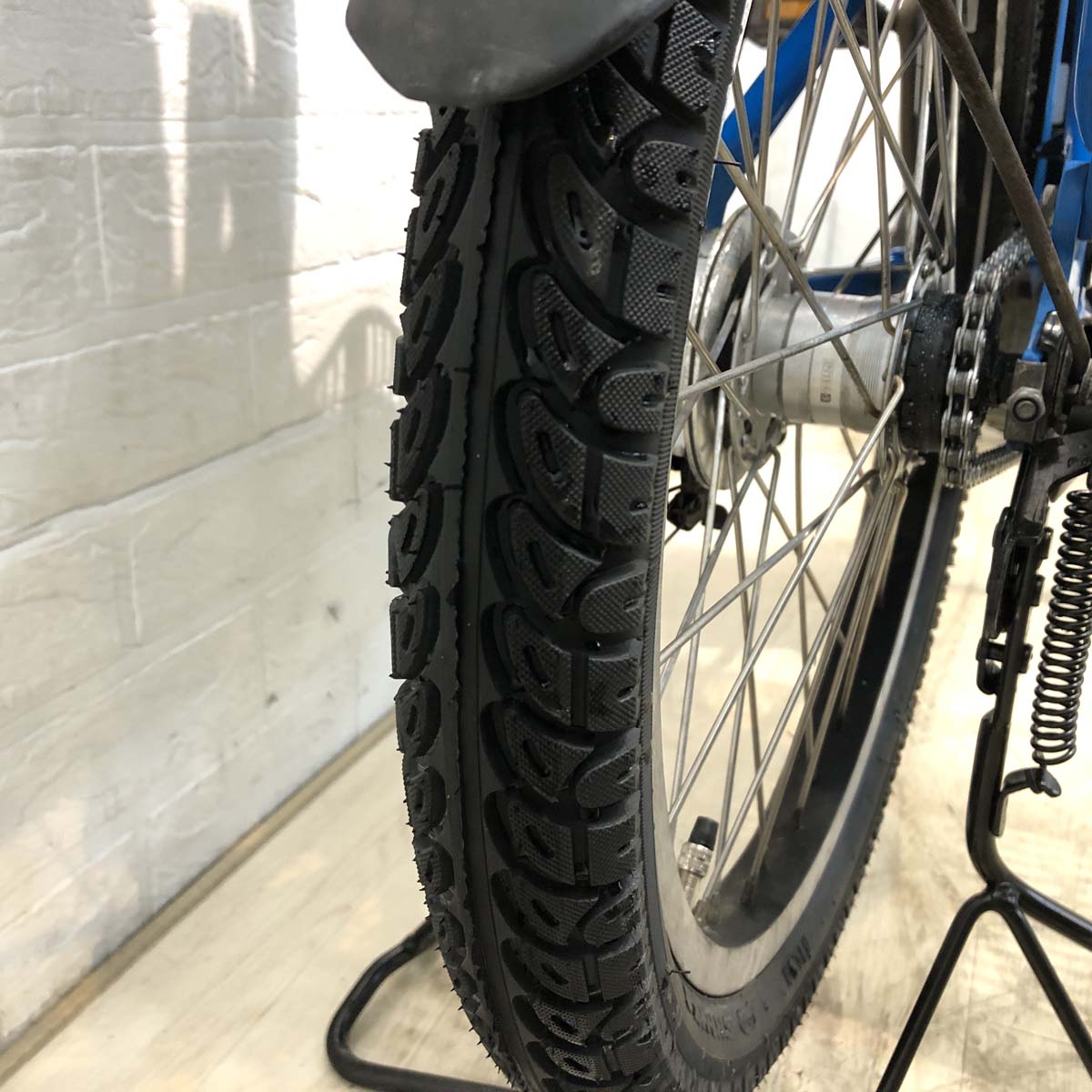 中古電動自転車 ヤマハ PAS キッスミニ ブルー 20インチ YG086