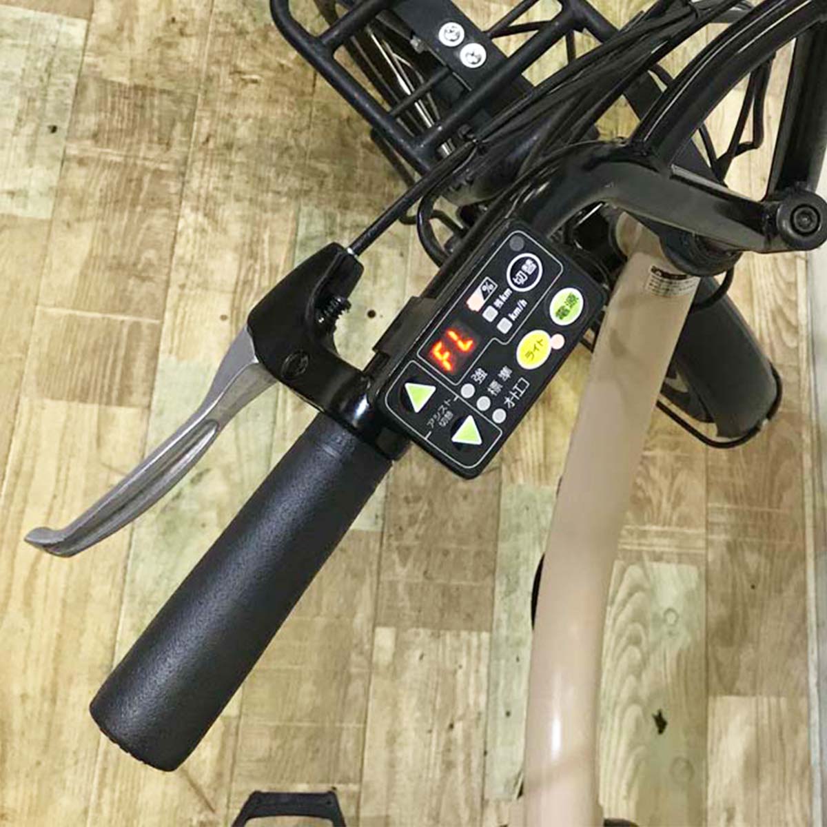 中古電動自転車 ブリヂストン アシスタ ユニ ベージュ 20インチ KA056