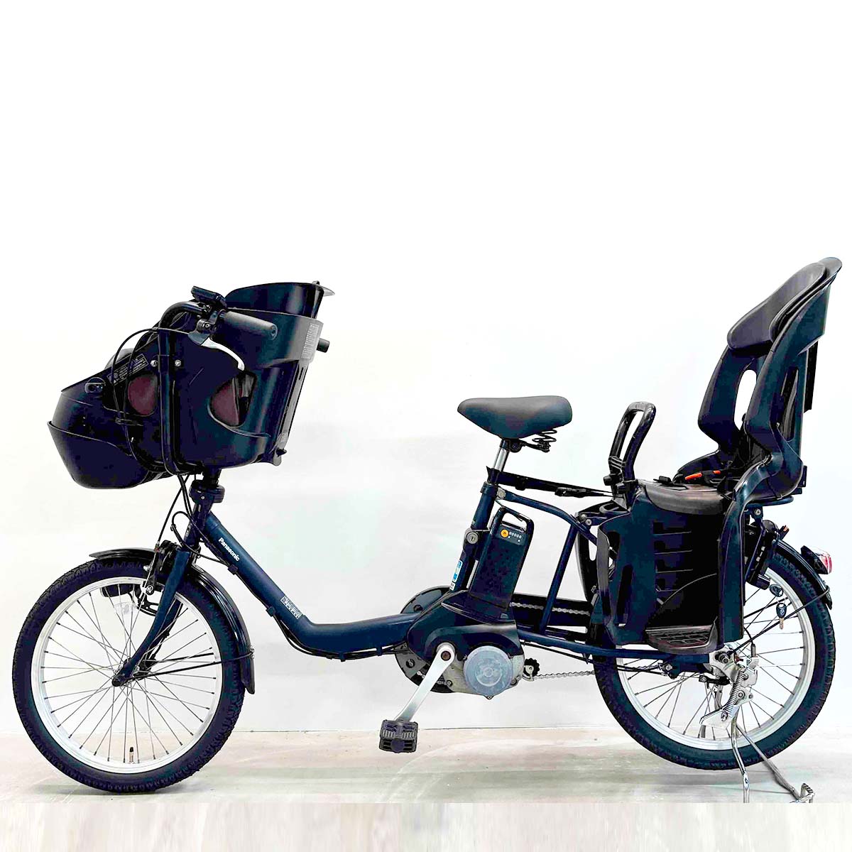 中古電動自転車 パナソニック ギュットミニDX ネイビー 20インチ YJ107