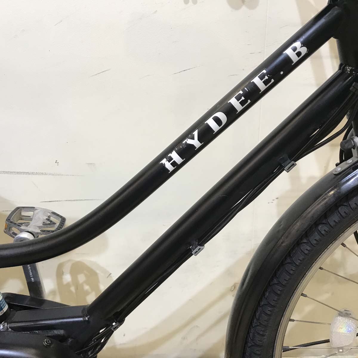 中古電動自転車 ブリヂストン HYDEE B ハイディ ビー ブラック 26インチ KA058 