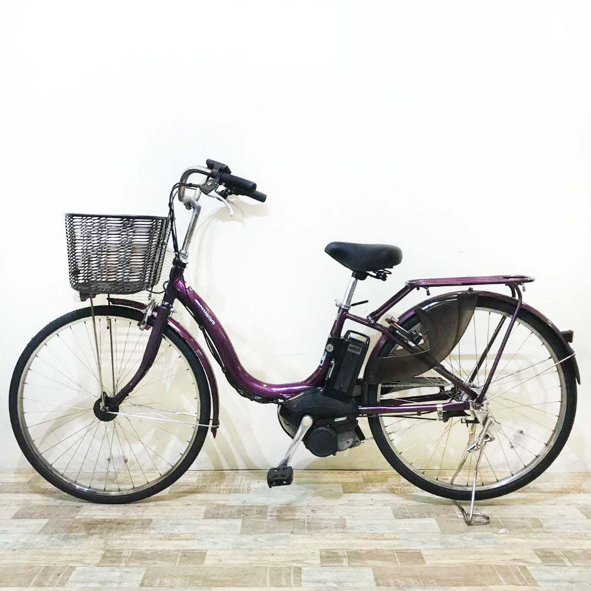 ヤマハ PAS ナチュラ L DX パープル 26インチ KR068 【中古車】