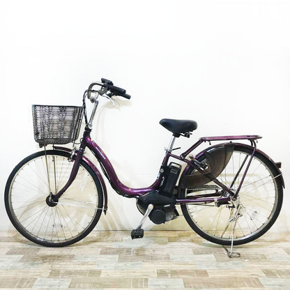 ヤマハ PAS ナチュラ L DX パープル 26インチ KR068 【中古車】